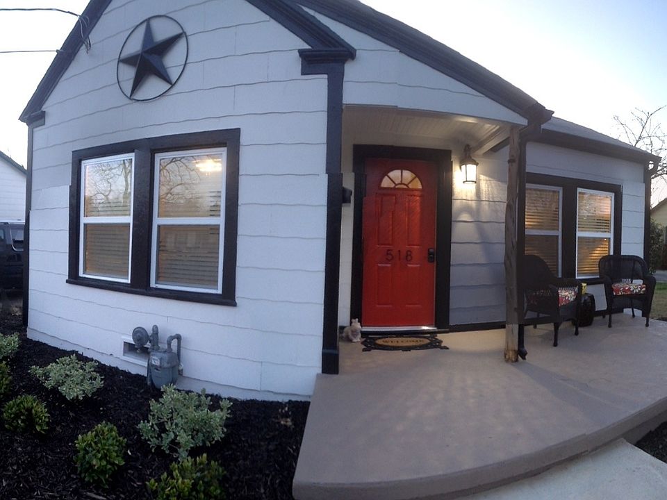 Private Porch with Keyless Entry