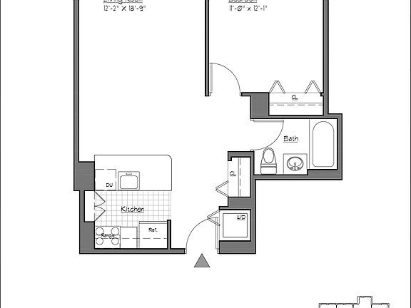 2nd image of 155 W 21st St APT 9F