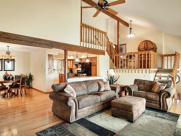 Living, Dining, Kitchen, Loft