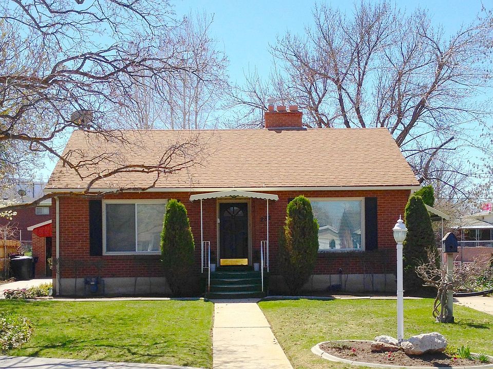 Spring view of home.