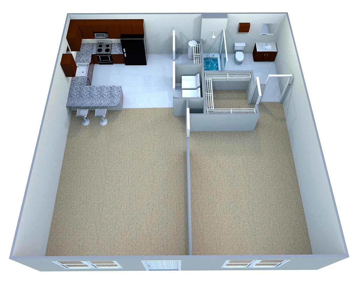 Floor plan Custom Deluxe III