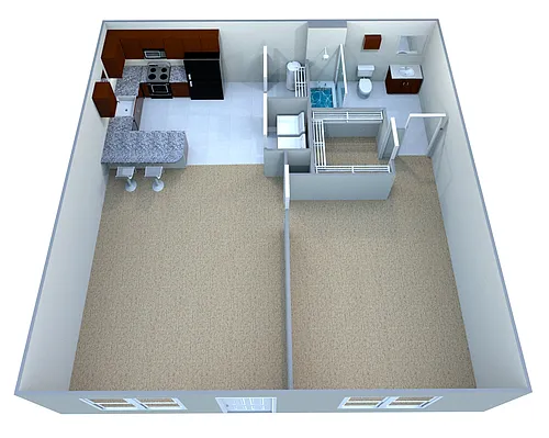 Floor plan Custom Deluxe III