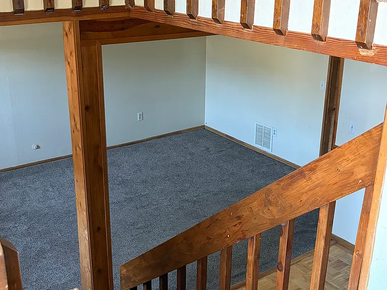 View from Entry to Downstairs