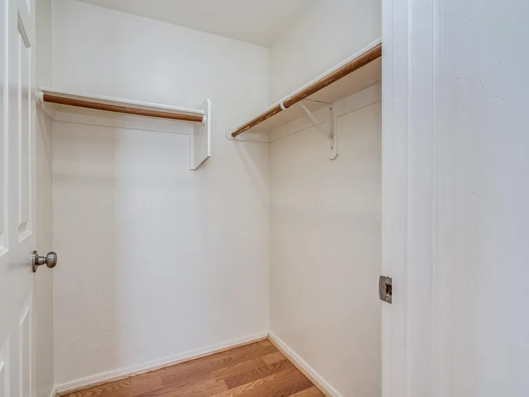Master bedroom walk-in closet