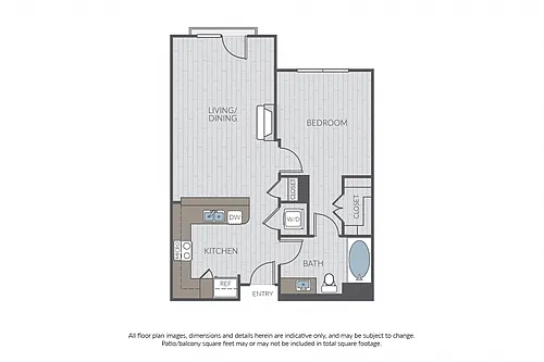 Floor plan Plan 1A