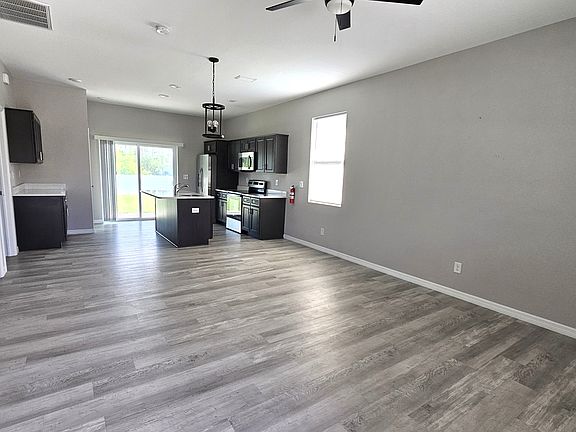 Living room to kitchen
