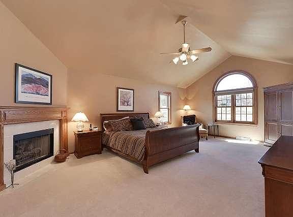 Master bedroom suite