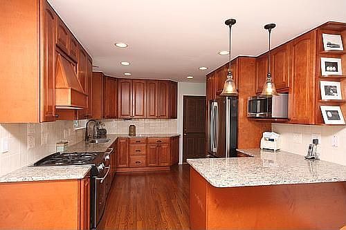 Remodeled Kitchen Features Top of the Line Cabinetry