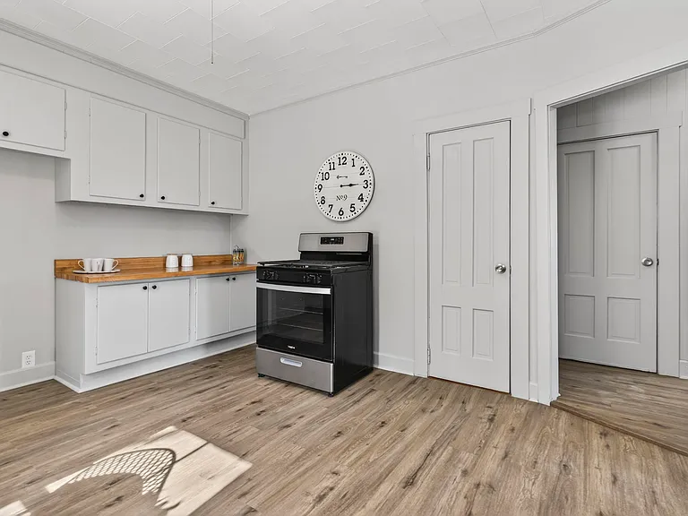 outlets added above the countertops. New refrigerator being purchased.
