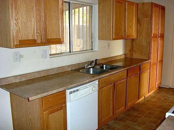 Kitchen with Newer Cabinets and Stainless Steel Sink