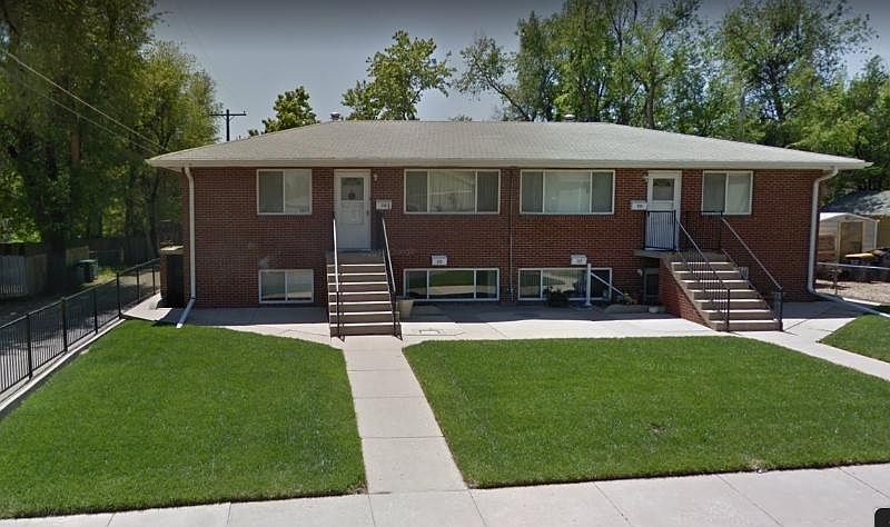 718 21st Street is the lower left apartment.