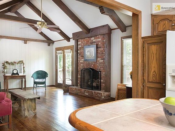 Kitchen opens to Family Room