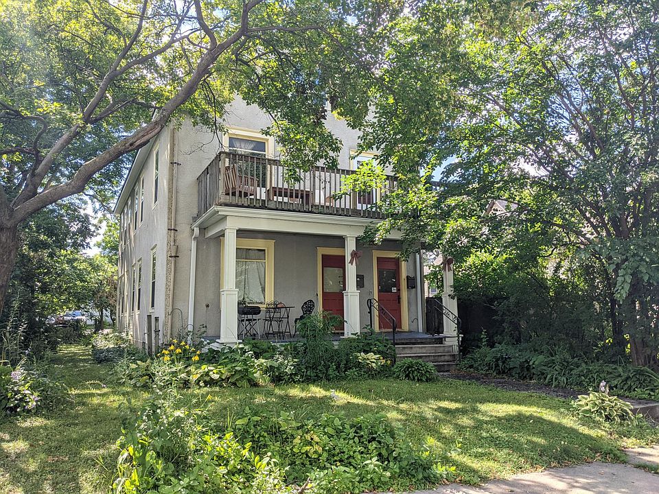 The front of the house. Your door is on the left. - July 2020