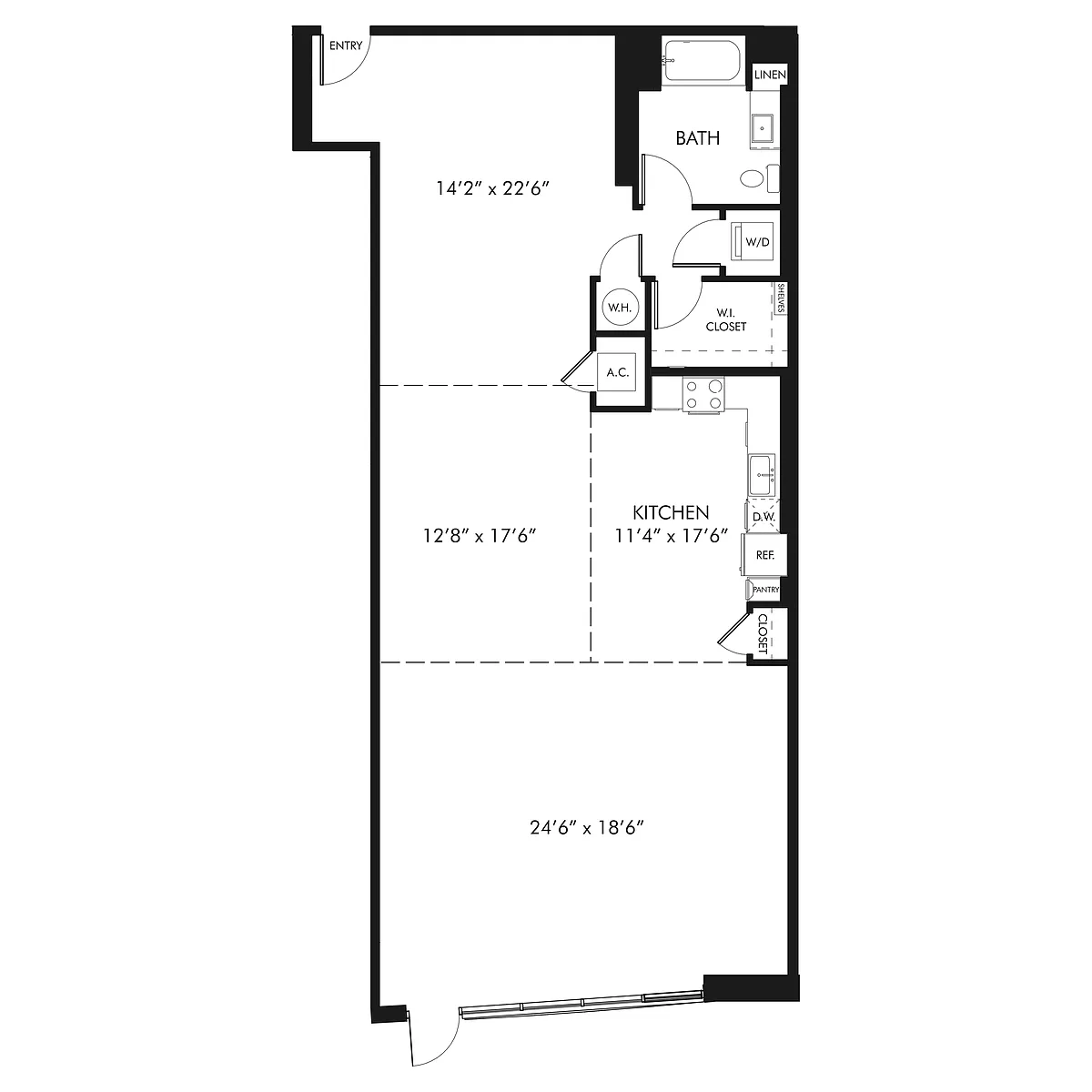 Floor plan LW1