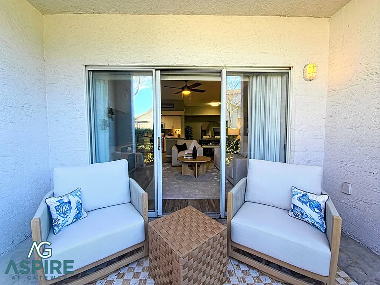 Willow Floor Plan Patio| Aspire at Gateway