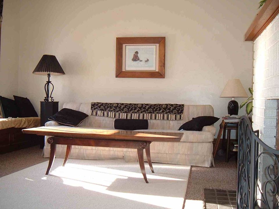 Living room with southern exposure. 