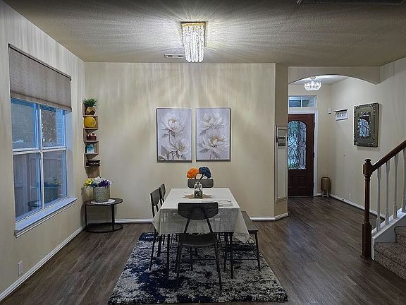 Well Lighted Dining Area