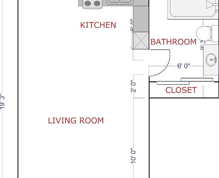 1st image of 612 E 8th St APT B