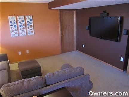 Family Room (TV cables run into utility room)