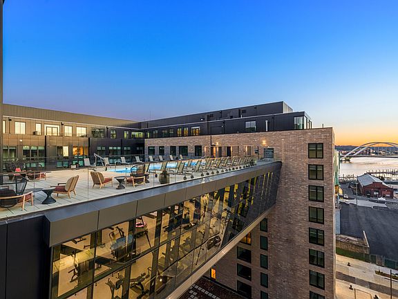 Scenic pool deck perfectly captures panoramic views