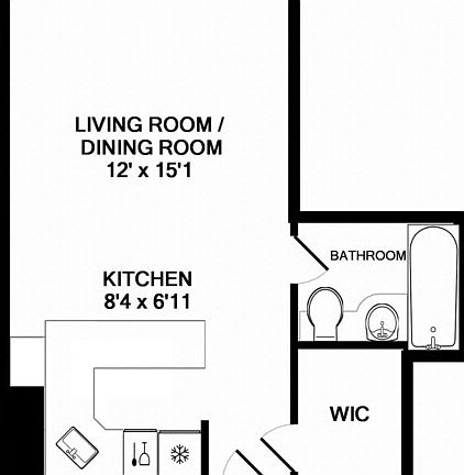2nd image of 24 5th Ave APT 826