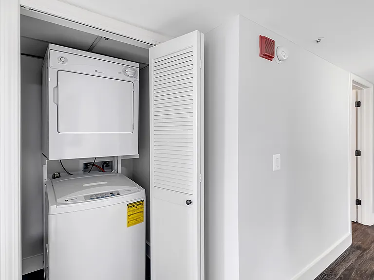 Your new apartment features in-unit laundry