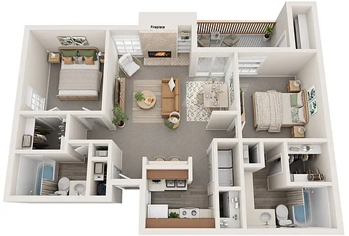 Floor plan B2