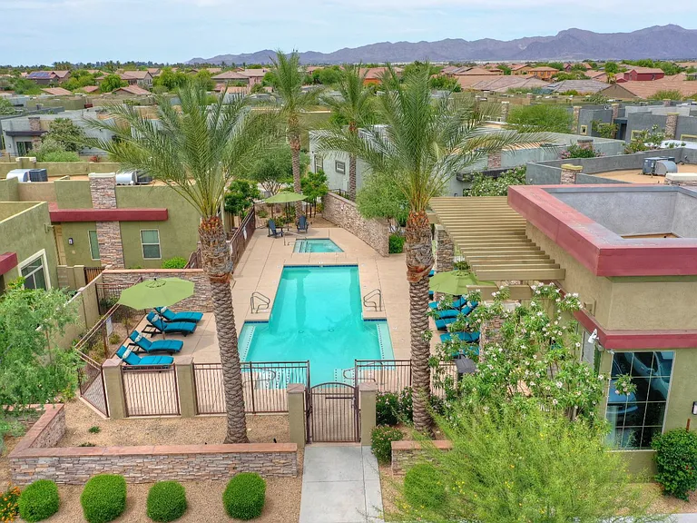 Pool & Pool Patio Arial View