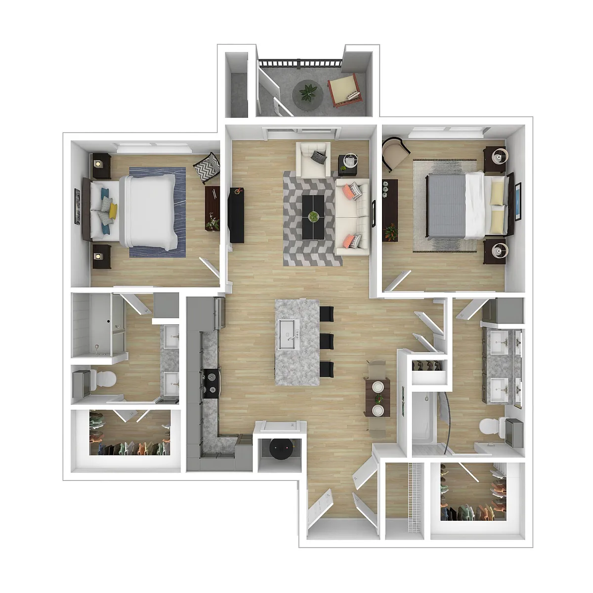Floor plan B2
