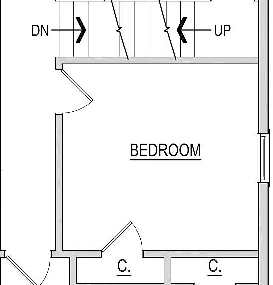 Second floor layout