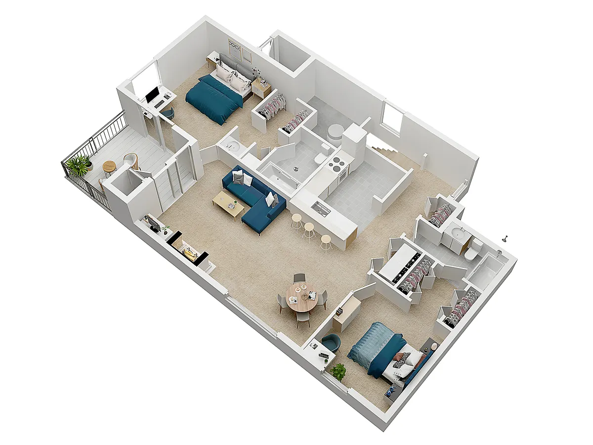 Floor plan The Sergei