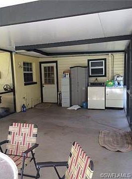 Outside screened in porch