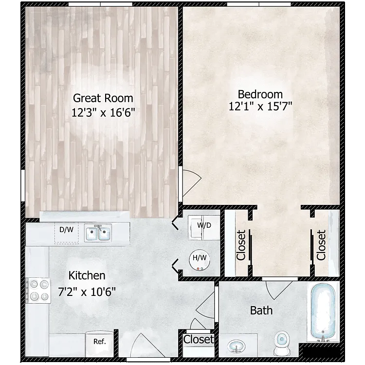 Floor plan The Balance