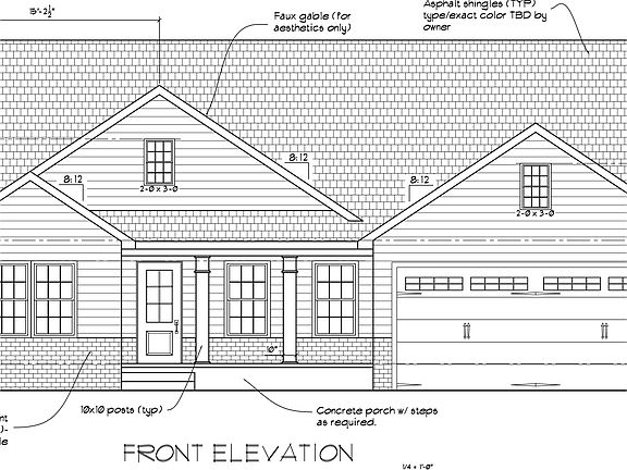 Outside of New Construction Build- More pics coming soon