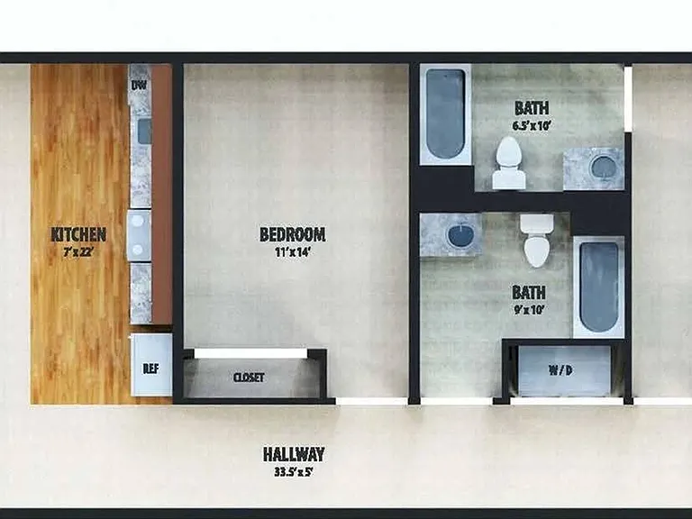 MarketStreetFlats 2BD 2Bath 1115sqft MarketStreetFlats 2BD 2Bath 1115sqft