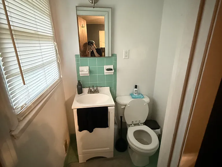 Half bath in the Master Bedroom
