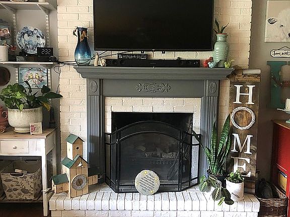 Fireplace in Living Room