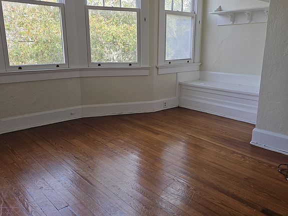 Plenty of light for this reading/living area.