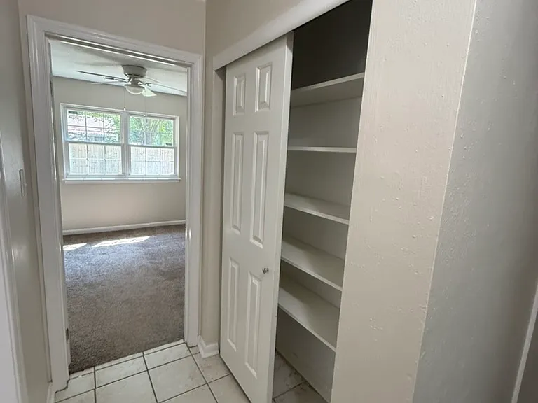 Hallway going into Master Bedroom.