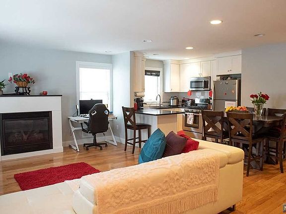 View when you enter the apartment open concept