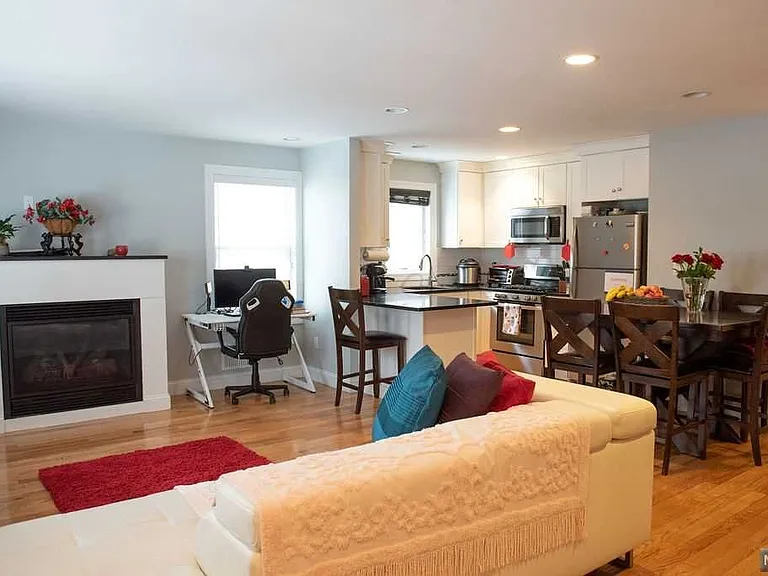 View when you enter the apartment open concept