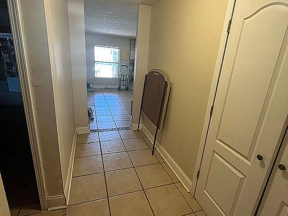 Entry way with hall closet