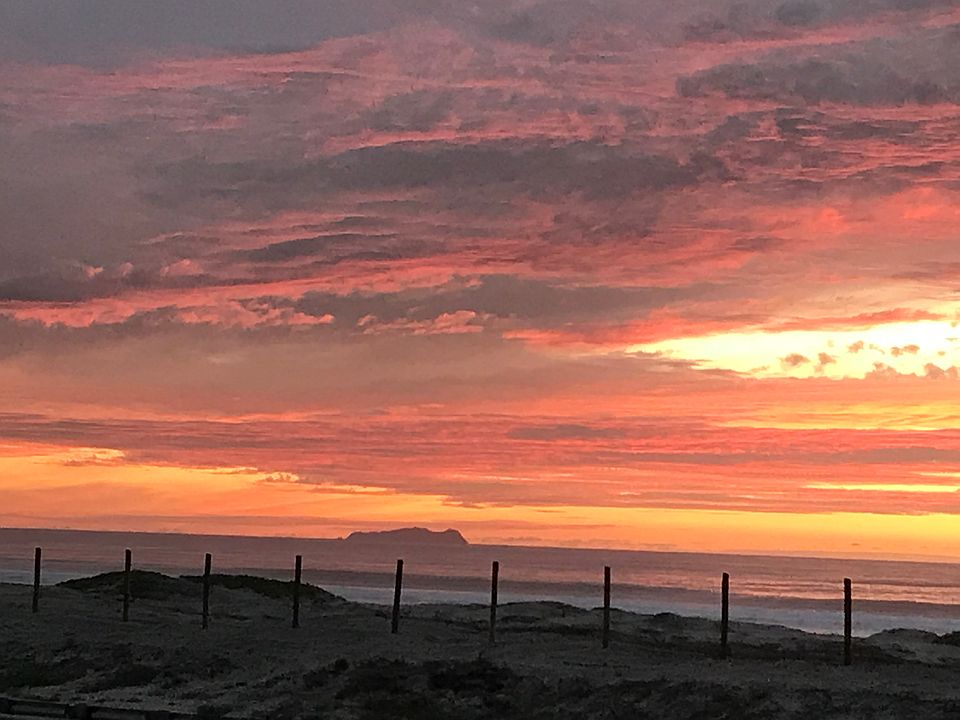 sunset at community park within 200 feet from unit