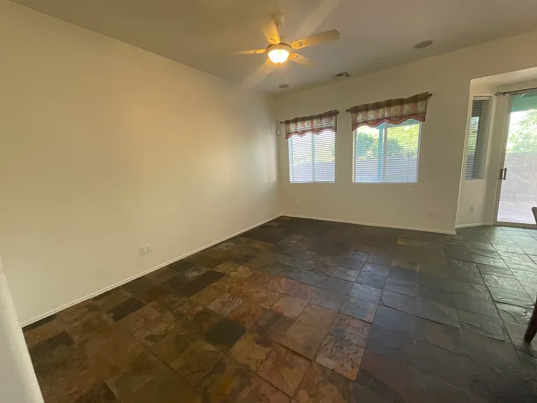 Family room off of kitchen