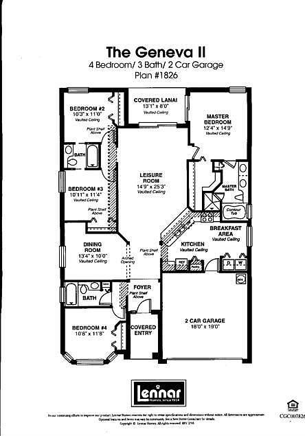 Layout of Home (in reverse)