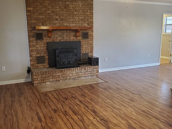 Living Area w/ Wood Stove