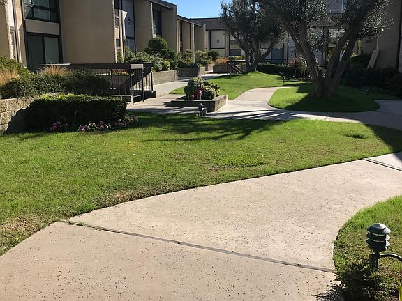 Additional walkway and lawn