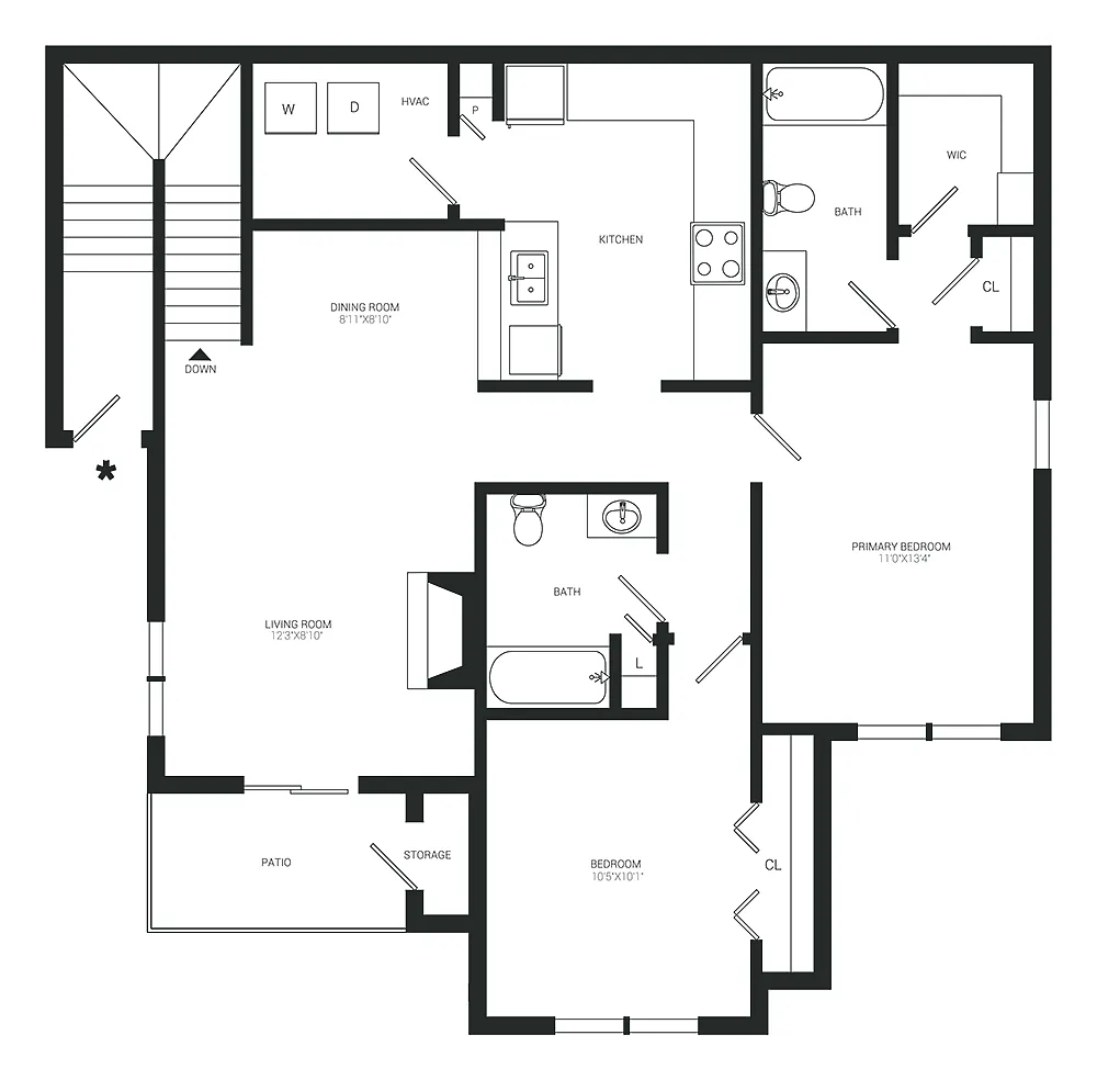 Floor plan Chelsea