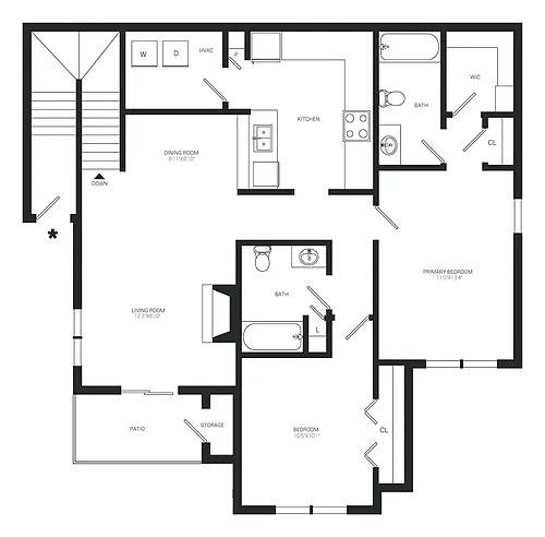 Floor plan Chelsea