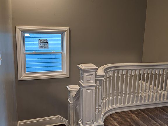 top of stairs